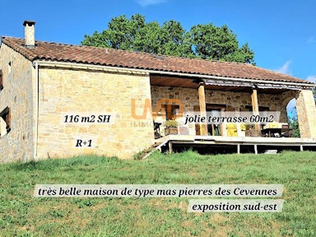 Vente Maison 6 pièces 116 m2 Barjac