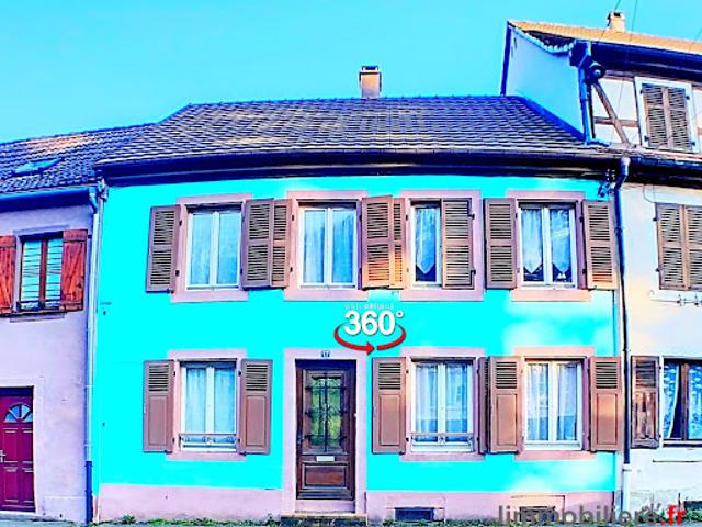 Vente Maison 6 pièces 118 m2 Sainte Marie aux Mines