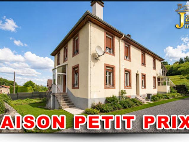 Vente Maison 6 pièces 110 m2 La Croix aux Mines