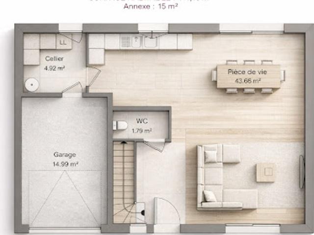 Vente Maison 6 pièces 111 m2 Les Aix d'Angillon