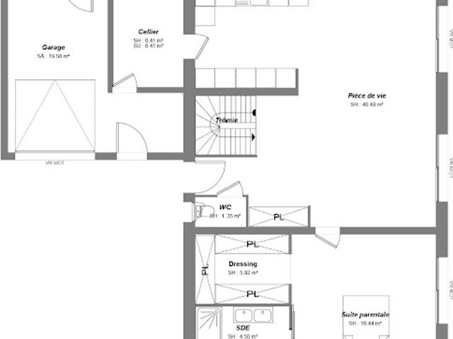 Vente Maison 6 pièces 127 m2 Veigné