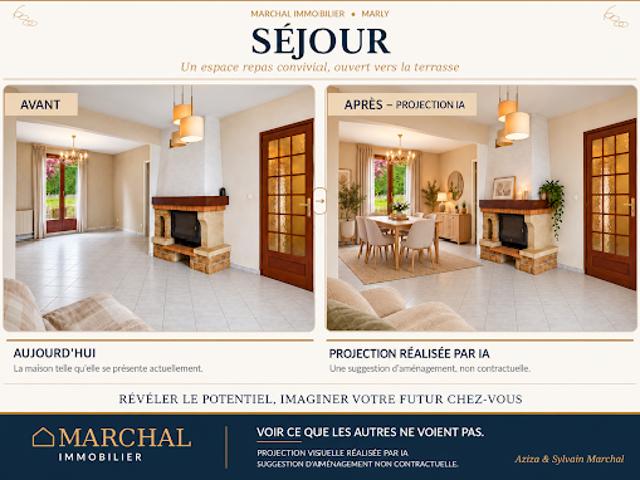Vente Maison 6 pièces 120 m2 Marly
