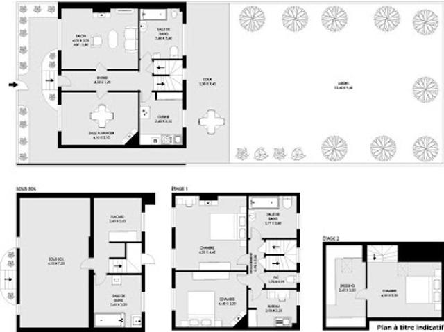 Vente Maison 6 pièces 120 m2 Nanterre
