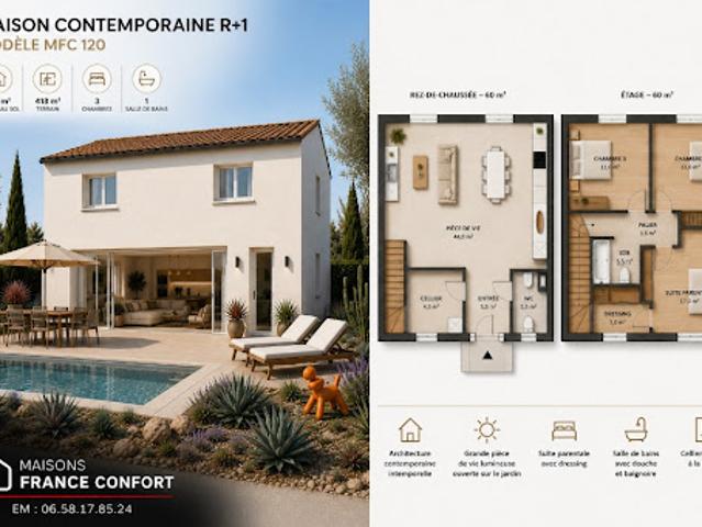 Vente Maison 6 pièces 120 m2 La Bouilladisse
