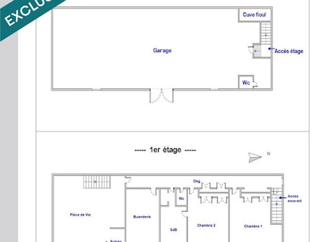Vente Maison 6 pièces 138 m2 Courchamps
