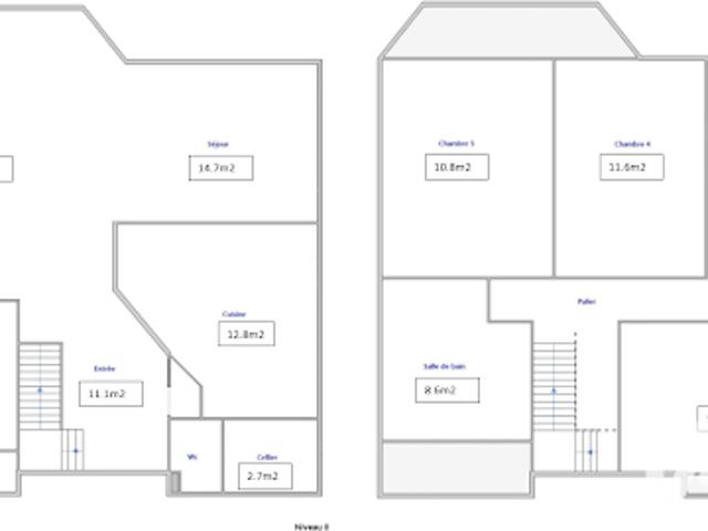 Vente Maison 6 pièces 139 m2 Vezin le Coquet