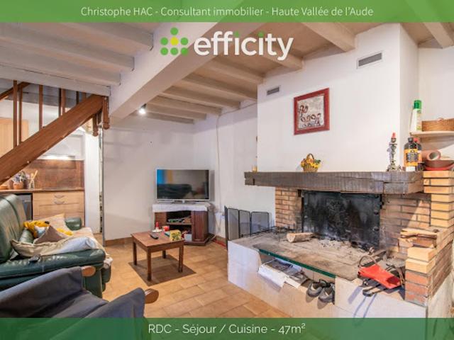 Vente Maison 6 pièces 130 m2 Fourtou