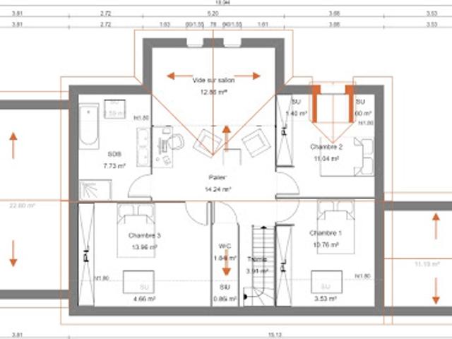 Vente Maison 6 pièces 130 m2 Saint Hymer