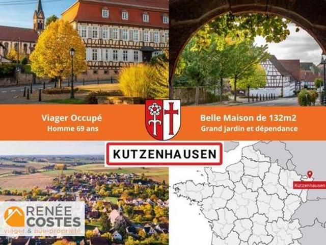 Vente Maison 6 pièces 132 m2 Kutzenhausen