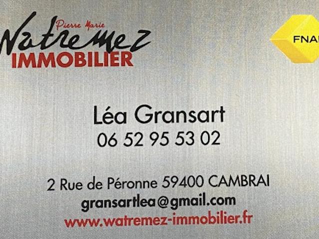 Vente Maison 6 pièces 140 m2 Cambrai