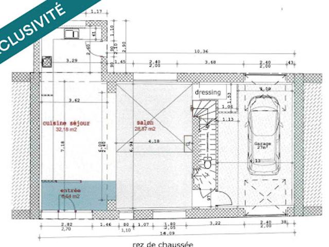 Vente Maison 6 pièces 150 m2 Crécy la Chapelle