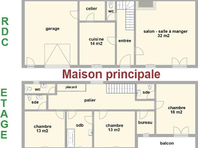 Vente Maison 6 pièces 171 m2 Labarthe Rivière