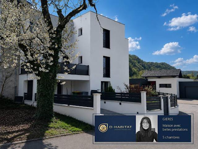 Vente Maison 6 pièces 184 m2 Gieres