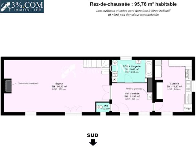 Vente Maison 6 pièces 181 m2 Fresnoy Folny