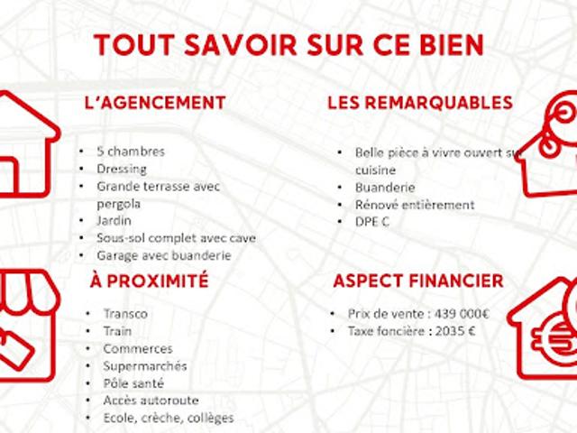 Vente Maison 6 pièces 182.6 m2 Gevrey Chambertin