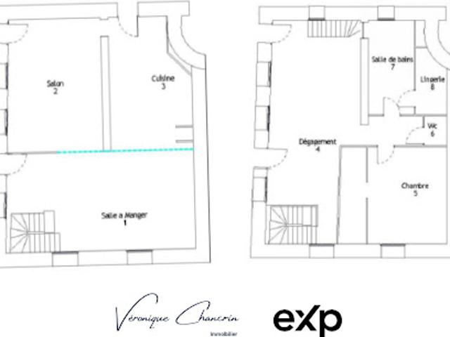 Vente Maison 6 pièces 195 m2 Saint André la Côte