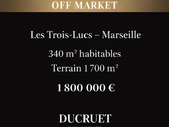 Vente Maison 6 pièces 340 m2 Marseille 12ème