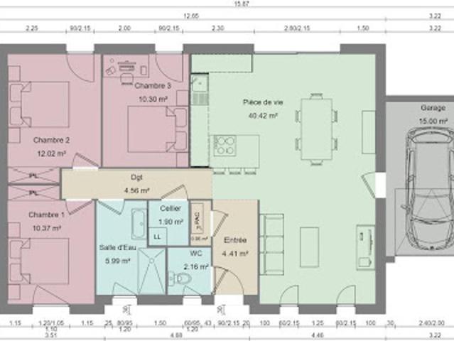 Vente Maison 6 pièces 93 m2 Ligescourt
