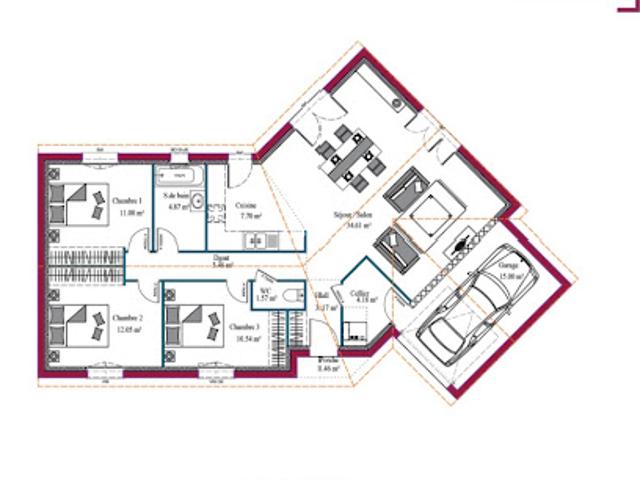 Vente Maison 6 pièces 95 m2 Grignols