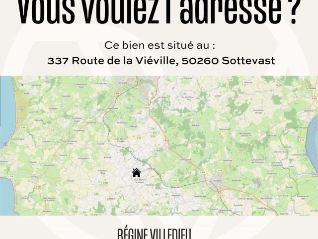 Vente maison 6 pièces Sottevast 50