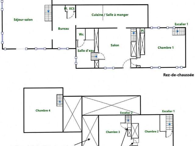 Vente maison 6 pièces Saint Martin de la Lieue 14