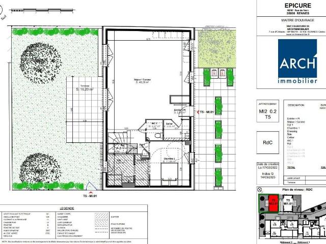 Vente maison 6 pièces Rennes 35