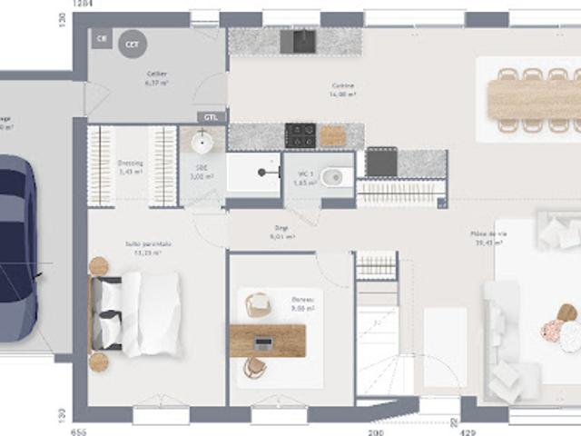 Vente Maison 8 pièces 145 m2 La Gorgue