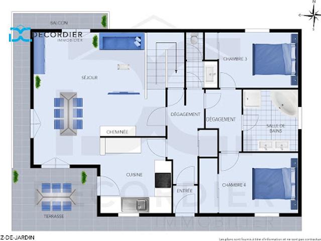Vente Maison 8 pièces 208.24 m2 Neuvecelle
