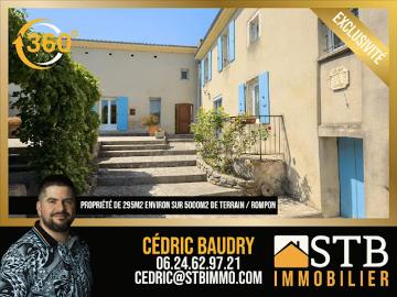 Vente Maison 8 pièces 295 m2 Rompon