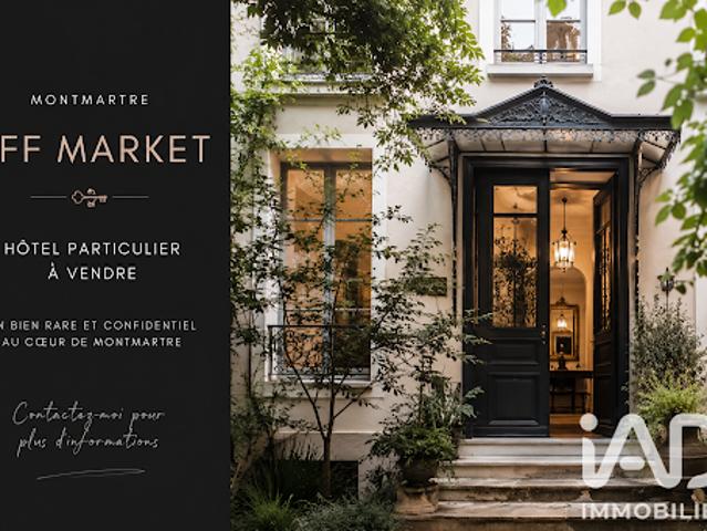 Vente Maison 8 pièces 350 m2 Paris 18ème