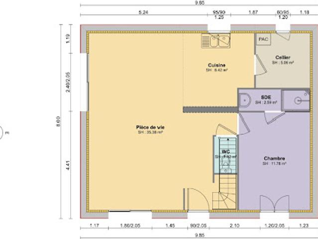Vente Maison 9 pièces 124 m2 Flancourt Catelon