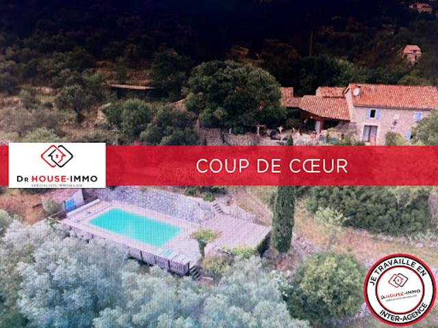 Vente Maison 9 pièces 175 m2 Sampzon