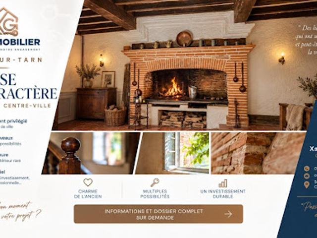 Vente Maison 9 pièces 320 m2 Lisle sur Tarn