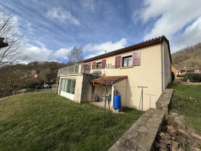 Vente maison avec terrasse, garage et terrain Viala du Tarn