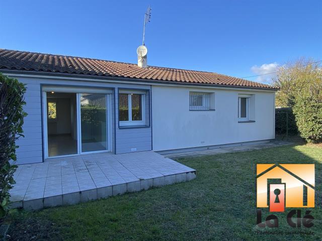 Vente maison de plain pied 3 chambres, jardin 5 min d'Agen 88m² Le Passage