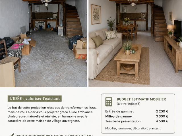 Vente Maison de village 3 pièces