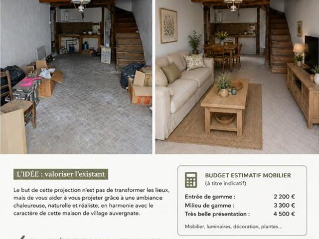 Vente Maison de village 3 pièces
