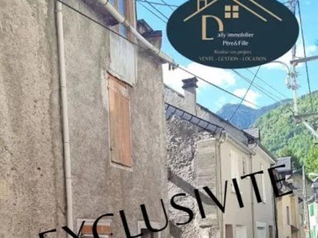 Vente Maison de ville 3 pièces 60 m2 Saint Béat