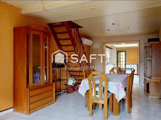 Vente Maison de ville 3 pièces 77 m2 Wattrelos