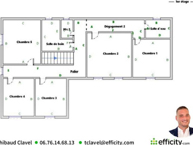 Vente Maison de ville 7 pièces 223 m2 Chazelles