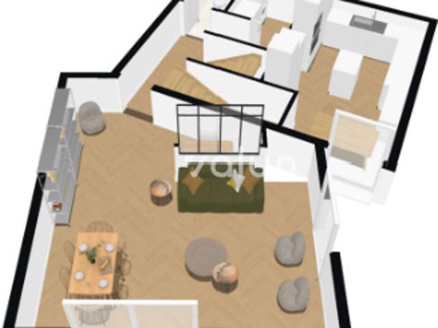 Vente Maison de ville 4 pièces 103 m2 Saint Symphorien d'Ozon