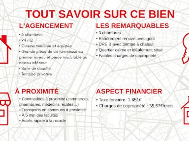 Vente Maison de ville 4 pièces 93.7 m2 Dijon
