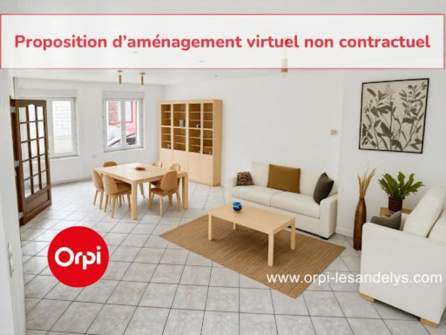 Vente Maison de ville 4 pièces 95 m2 Les Andelys