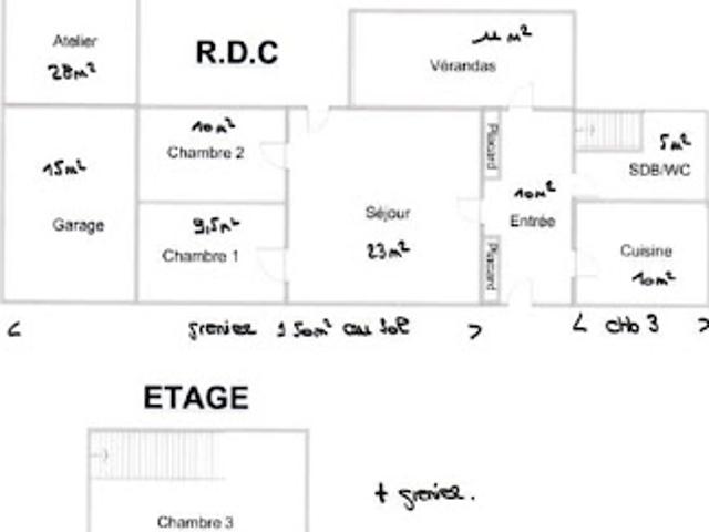 Vente Maison de ville 5 pièces 95 m2 Evreux