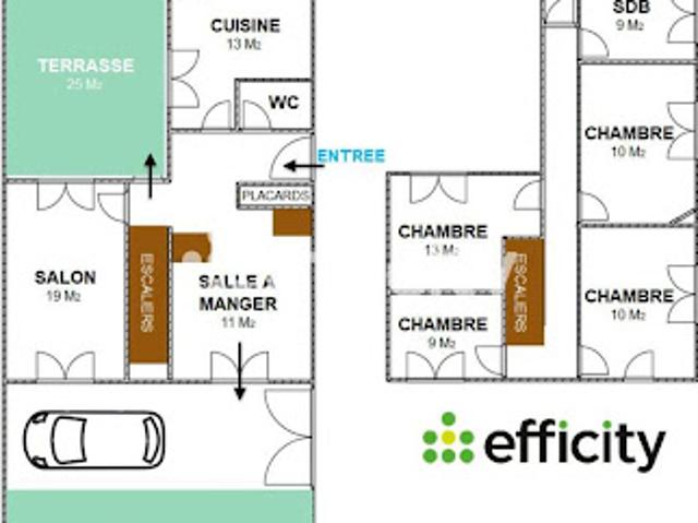 Vente Maison de ville 6 pièces 120 m2 Fresnes