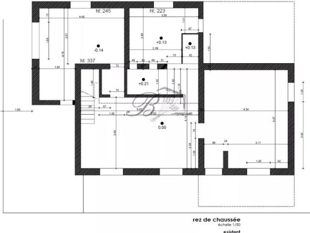 Vente maison plain pied de 90 m² à rénover, à La Bastidonne