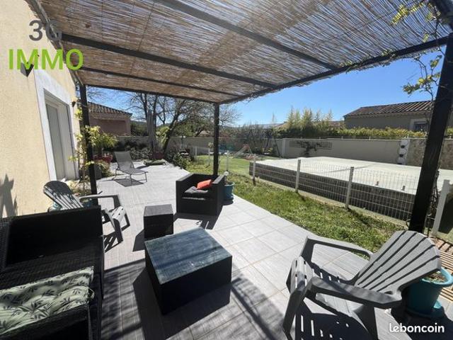 Vente | Maison T4 | 5p | 3ch | 137.90 m² | Saint Paul les Fonts | Expo Sud Ouest | Terrasse · Jardin · Piscine