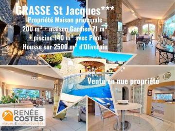 Vente Propriété 10 pièces 271 m2 Grasse