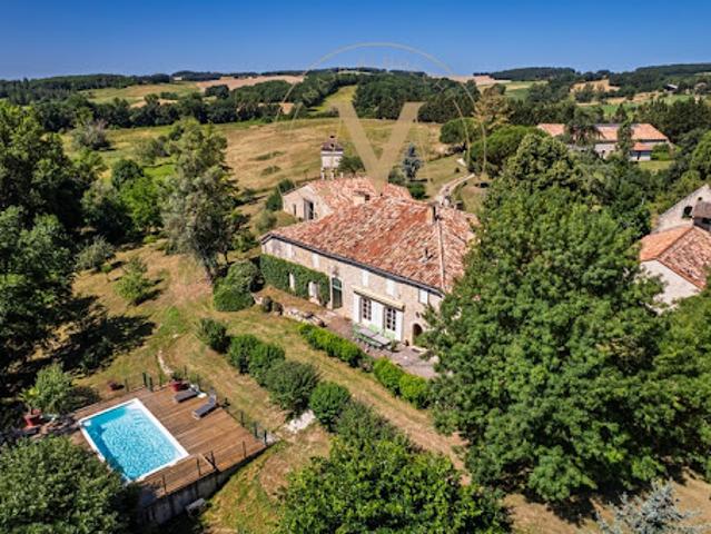Vente Propriété 12 pièces 343 m2 Caudecoste