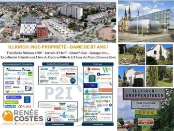 Vente Propriété 5 pièces 85 m2 Illkirch Graffenstaden
